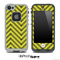 Sketchy Chevron Pattern Black and Gold Skin for the iPhone 5 or 4/4s LifeProof Case