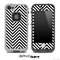 V3 Chevron Pattern Black and White Skin for the iPhone 5 or 4/4s LifeProof Case