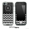 Mixed Black Plaid and Chevron Pattern Skin for the iPhone 5 or 4/4s LifeProof Case