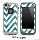 Large Chevron and Real Camo Skin for the iPhone 5 or 4/4s LifeProof Case