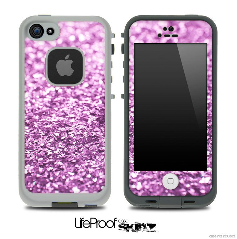 Glimmer Light Purple Skin for the iPhone 5 or 4/4s LifeProof Case