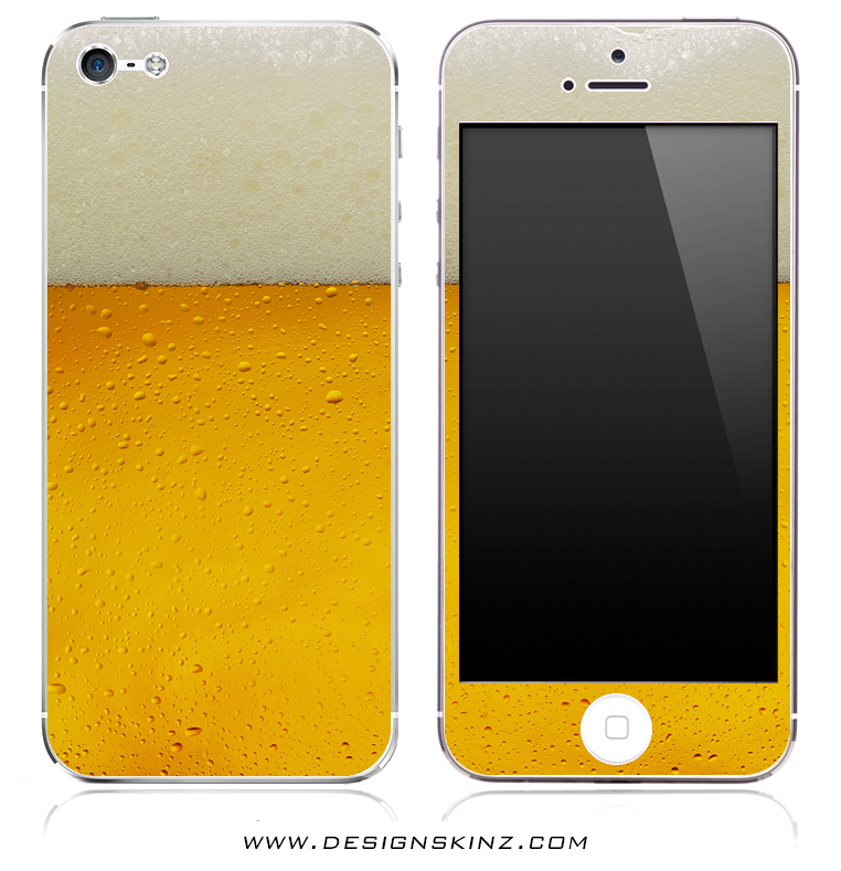 Foaming Beer iPhone Skin