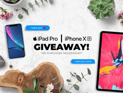 CYBER MONDAY EVENT // 50% OFF + iPHONE XR / iPAD PRO GIVEAWAY! 😱