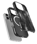 Abstract Black Grunge | Lolliluxe™ by DesignSkinz | MagSafe® Compatible Tough Case for iPhone