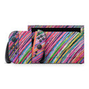 Abstract Color Strokes // Premium Vinyl Wrap Skin Kit Compatible with the Nintendo Switch 2