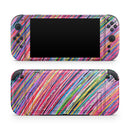 Abstract Color Strokes // Premium Vinyl Wrap Skin Kit Compatible with the Nintendo Switch 2