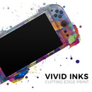 Abstract Flower Meadow v2 // Premium Vinyl Wrap Skin Kit Compatible with the Nintendo Switch 2