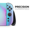 Abstract Neon Wave V12 // Premium Vinyl Wrap Skin Kit Compatible with the Nintendo Switch 2