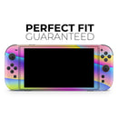 Abstract Neon Wave V1 // Premium Vinyl Wrap Skin Kit Compatible with the Nintendo Switch 2