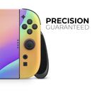 Abstract Neon Wave V4 // Premium Vinyl Wrap Skin Kit Compatible with the Nintendo Switch 2