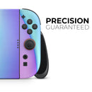 Abstract Neon Wave V6 // Premium Vinyl Wrap Skin Kit Compatible with the Nintendo Switch 2