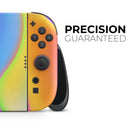 Abstract Neon Wave V7 // Premium Vinyl Wrap Skin Kit Compatible with the Nintendo Switch 2