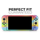 Abstract Neon Wave V8 // Premium Vinyl Wrap Skin Kit Compatible with the Nintendo Switch 2