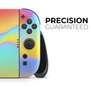 Abstract Neon Wave V8 // Premium Vinyl Wrap Skin Kit Compatible with the Nintendo Switch 2