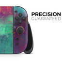 Abstract Oil Painting V3 // Premium Vinyl Wrap Skin Kit Compatible with the Nintendo Switch 2