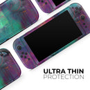 Abstract Oil Painting V3 // Premium Vinyl Wrap Skin Kit Compatible with the Nintendo Switch 2