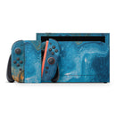 Abstract Oiled Blue Marble // Premium Vinyl Wrap Skin Kit Compatible with the Nintendo Switch 2