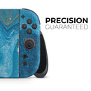 Abstract Oiled Blue Marble // Premium Vinyl Wrap Skin Kit Compatible with the Nintendo Switch 2