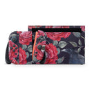 Abstract Roses with Eyes // Premium Vinyl Wrap Skin Kit Compatible with the Nintendo Switch 2