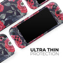 Abstract Roses with Eyes // Premium Vinyl Wrap Skin Kit Compatible with the Nintendo Switch 2