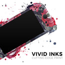 Abstract Roses with Eyes // Premium Vinyl Wrap Skin Kit Compatible with the Nintendo Switch 2