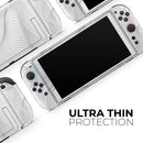 Abstract Silky Stripes // Premium Vinyl Wrap Skin Kit Compatible with the Nintendo Switch 2