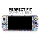 Abstract Triangular Watercolor Shapes // Premium Vinyl Wrap Skin Kit Compatible with the Nintendo Switch 2