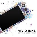 Abstract Triangular Watercolor Shapes // Premium Vinyl Wrap Skin Kit Compatible with the Nintendo Switch 2