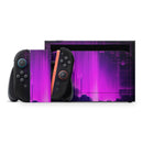 Abstract Vivid Pink Glitch // Premium Vinyl Wrap Skin Kit Compatible with the Nintendo Switch 2