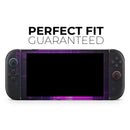 Abstract Vivid Pink Glitch // Premium Vinyl Wrap Skin Kit Compatible with the Nintendo Switch 2