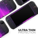 Abstract Vivid Pink Glitch // Premium Vinyl Wrap Skin Kit Compatible with the Nintendo Switch 2