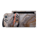 Agate Marble Slate V4 // Premium Vinyl Wrap Skin Kit Compatible with the Nintendo Switch 2
