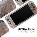 Agate Marble Slate V4 // Premium Vinyl Wrap Skin Kit Compatible with the Nintendo Switch 2