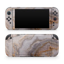 Agate Marble Slate V4 // Premium Vinyl Wrap Skin Kit Compatible with the Nintendo Switch 2