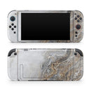 Agate Marble Slate V5 // Premium Vinyl Wrap Skin Kit Compatible with the Nintendo Switch 2