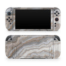 Agate Marble Slate V6 // Premium Vinyl Wrap Skin Kit Compatible with the Nintendo Switch 2
