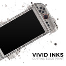 Aged White Wood Planks // Premium Vinyl Wrap Skin Kit Compatible with the Nintendo Switch 2