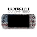 Aged and Wrinkled American Flag // Premium Vinyl Wrap Skin Kit Compatible with the Nintendo Switch 2