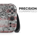 Aged and Wrinkled American Flag // Premium Vinyl Wrap Skin Kit Compatible with the Nintendo Switch 2