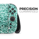 Aqua Green Glimmer // Premium Vinyl Wrap Skin Kit Compatible with the Nintendo Switch 2