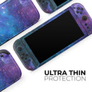 Azure Nebula // Premium Vinyl Wrap Skin Kit Compatible with the Nintendo Switch 2
