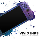 Azure Nebula // Premium Vinyl Wrap Skin Kit Compatible with the Nintendo Switch 2