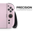 Baby Pink Pastel Color // Premium Vinyl Wrap Skin Kit Compatible with the Nintendo Switch 2
