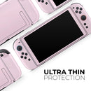 Baby Pink Pastel Color // Premium Vinyl Wrap Skin Kit Compatible with the Nintendo Switch 2