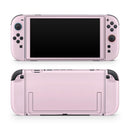 Baby Pink Pastel Color // Premium Vinyl Wrap Skin Kit Compatible with the Nintendo Switch 2