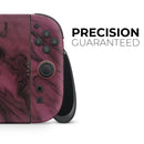 Black & Pink Marble Swirl V1 // Premium Vinyl Wrap Skin Kit Compatible with the Nintendo Switch 2
