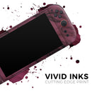 Black & Pink Marble Swirl V1 // Premium Vinyl Wrap Skin Kit Compatible with the Nintendo Switch 2