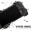 Black Scratched Marble // Premium Vinyl Wrap Skin Kit Compatible with the Nintendo Switch 2