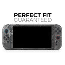 Black & Silver Marble Swirl V7 // Premium Vinyl Wrap Skin Kit Compatible with the Nintendo Switch 2