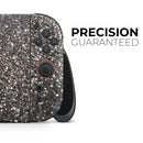 Black Unfocused Sparkle // Premium Vinyl Wrap Skin Kit Compatible with the Nintendo Switch 2
